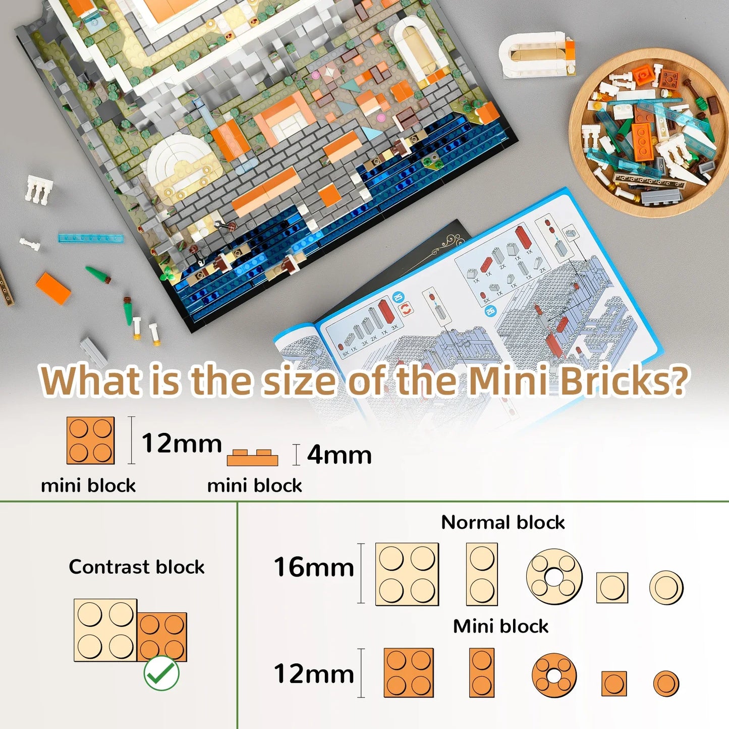 Acropolis of Athens - Mini Brick Set