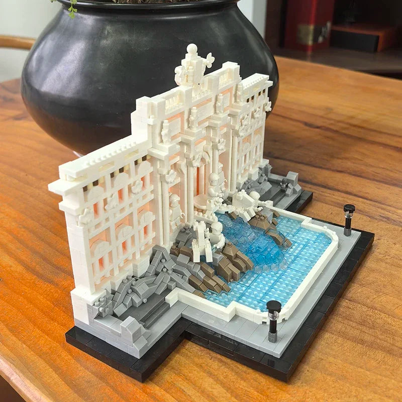 Trevi Fountain - Mini Brick Set
